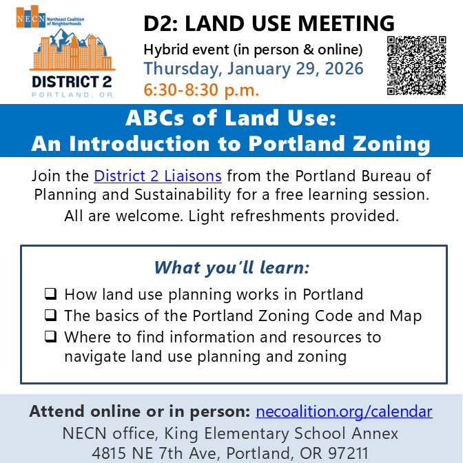 Zoning 101: The ABCs of Land Use event info flyer