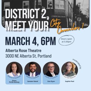 District 2: Meet Your City Councilors on March 4