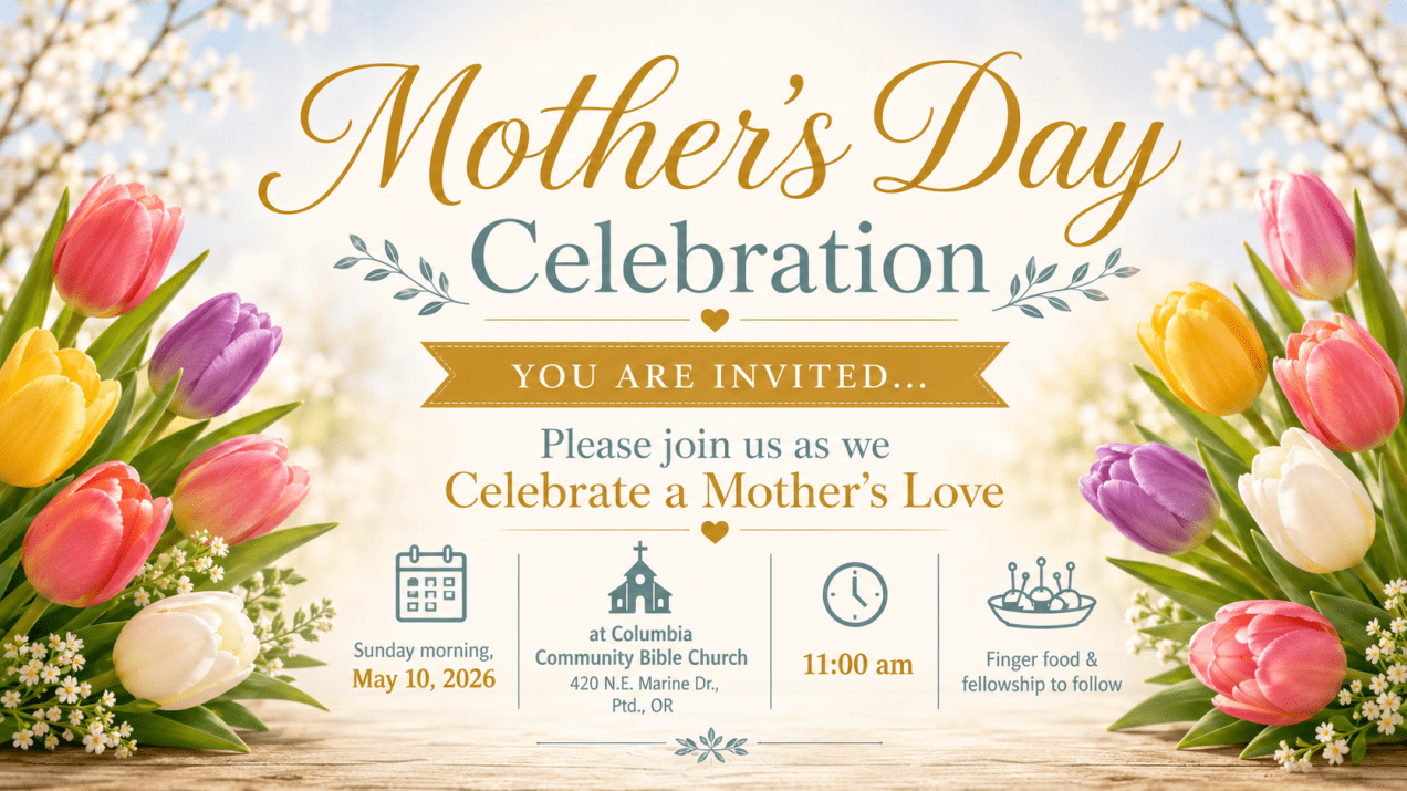 Invitation to a Mother's Day Celebration